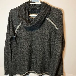 My Beloved Womens Gray Cowl Neck Sweater Size Med